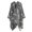 Gray, variant on Large Warm Shawl Wrap Reversible Poncho Winter Accessory Casual Crop Blanket Open Front Oversized Shawl for Ladies