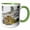 Green/White, variant on 3drose, New Zealand, South Island, Arrowsmith, Kea Birds-au02 Fno0447 - Fredrik Norrsell, 11oz Magic Transforming Mug
