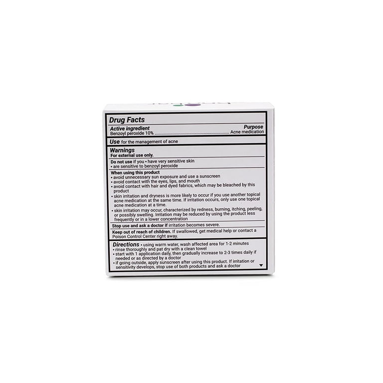 DermaHarmony 10 Benzoyl Peroxide Cleansing Bar Non Soap