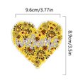 thumbnail image 3 of Cuadros Decorativos Girasol/Animales Diamond Dots Art Cute Home Garden Decoración (Sunflower2) Wdftyju de costura negro 4 estilos, 3 of 8
