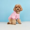 thumbnail image 5 of NovaStitch Dog Sweaters Dog Hoodie Solid Soft Brushed Coat Winter Fleece Clothes Sweatshirt for Small and Medium Dogs Pink XL, 5 of 7