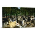 thumbnail image 1 of ARTCANVAS Music in the Tuileries Garden 1862 Canvas Art Print by Edouard Manet - Size: 12" x 8" (0.75" Deep), 1 of 9