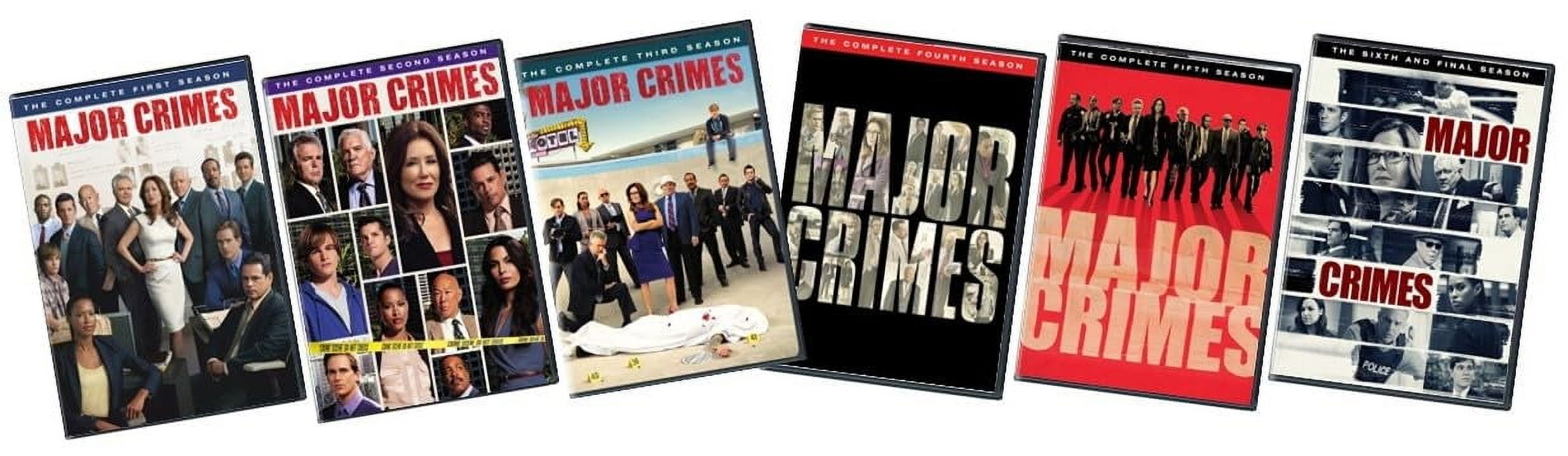 Major Crimes: The Complete Series Season 1-6 （DVD）, Drama, Crime