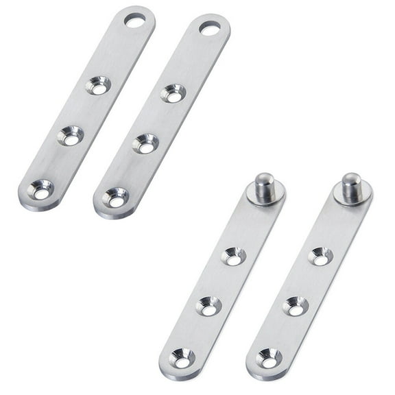 6pcs Stainless Steel Furniture Hinge for Door and Cabinet with 360° Rotation