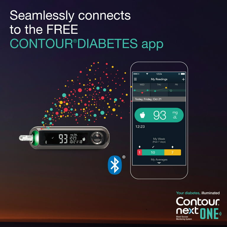 CONTOUR® Next One Bluetooth Smart Meter and App System