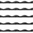 thumbnail image 2 of Ashley, ASH11124, Scribbled Chalk Big Magnetic Border, 6 / Pack, Black, 2 of 2