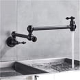 Brushed Nickel Single Handle Bathroom Kitchen Faucet One Hole Cold ...