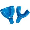 thumbnail image 1 of Dental Impression Trays Perforated Plastic Disposable Denture Instruments Tray Upper Lower (Small Upper 6pcs), 1 of 3