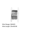 thumbnail image 2 of Unique Bargains 0.3mm 28AWG Heating Resistor Wire Wrapping, Resistance Wires for Heating Elements 65.6ft, 2 of 4