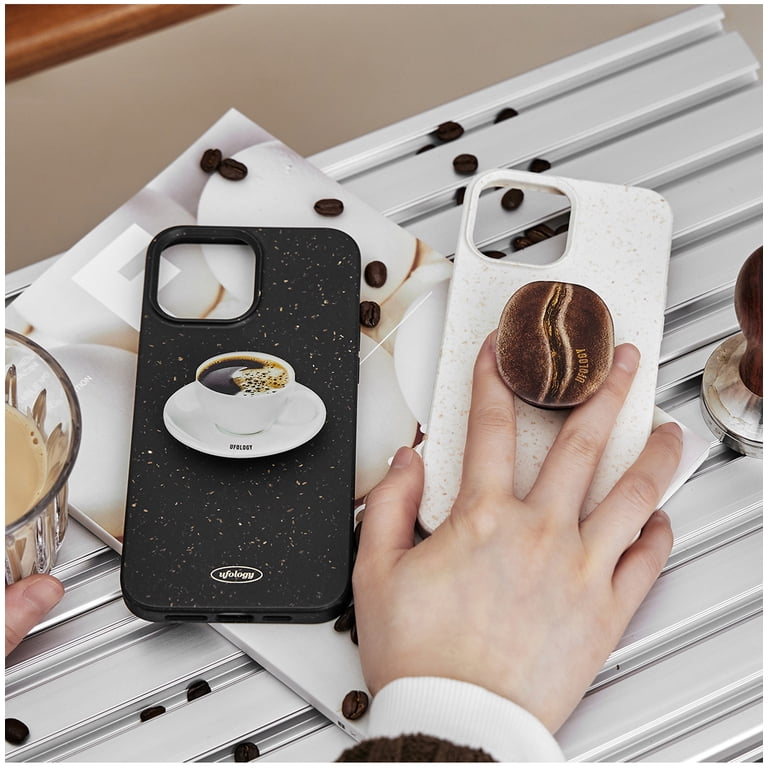 スマートフォン・携帯電話 UFOLOGY iPhoneケース good coffee good day