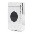 thumbnail image 3 of Retro Metal Cigarette Case Box 16 Capacity 3 Open Cigarette Case for Women Men Vintage Relief Pattern Silver, 3 of 5