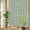 Green, variant on Rainbow Window Privacy Film, Black Striped Static Cling Window Film PVC, Modern Abstract Art Geometric Stripes No Glue UV Blocking Glass Covering, Removable Stained Glass Sticker 17.7''x39.3''