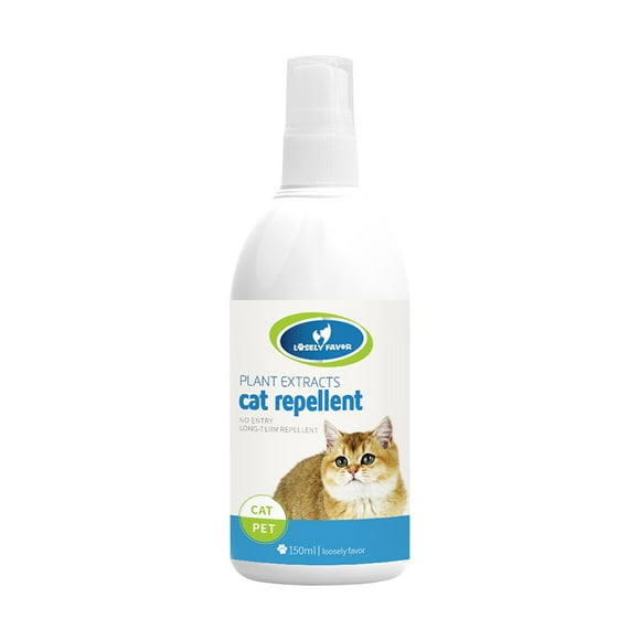 Cat Deterrent Spray Indoor, Cat Repellent Indoor for Cat and Kitten, Cat Scratch Deterrent Training Aid for Furniture, Sofas, Rugs, Curtain, Cat Deterrent Indoor and Outdoor, Protecting Furniture