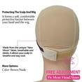 thumbnail image 6 of Labhairs Non Slip Adjustable Reusable Lace Wig Grip Cap, Beige, 1 Count, 6 of 6