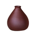 thumbnail image 2 of TISHITA 2xCeramic Flower Vase Plants Holder Planter for Desktop Dinner Table Bookshelf brown, 2 of 8