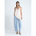 thumbnail image 2 of Devil Wears Prada Scoop Collection Women's Asymmetrical Lace Cami, Sizes XS-XXL, 2 of 5
