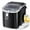 Black, variant on WAA Ice Makers Countertop,Portable Electric Ice Cube Maker Machine with Self-Cleaning Function,9 Pellet Ice Ready in 6 Mins,26lbs/24Hrs with Ice Scoop Basket for Home Bar Camping RV(Black)