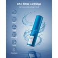 thumbnail image 2 of VEVOR Whole House Water Filter Replacement Cartridge 4.5"x20" GAC Carbon 1 Pack, 2 of 9