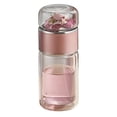 thumbnail image 1 of Glass Infuser, 3-in-1 Smart Tea Infuser, Teacup with Teapot and Lid, Brewable Teacup, 1 of 6