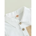 thumbnail image 5 of Coduop Baby Boys 2Pcs Outfit Set,Cotton Short Sleeve Lapel Shirt and Shorts Two-Piece Clothes Set, 5 of 8