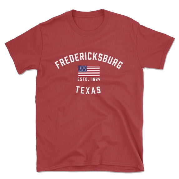 Fredericksburg Texas Patriot Men's Cotton T-Shirt