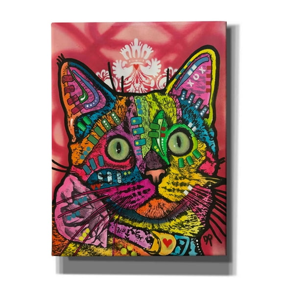 Epic Graffiti 'Gidget' by Dean Russo, Giclee Canvas Wall Art, 12"x16"