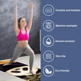 thumbnail image 2 of Panda Hot Yoga Towel with Storage Bag, 72.8"x26.8", Suitable for Yoga, Pilates, Fitness, etc. - Yoga Blankets, Yoga Towel, 2 of 6