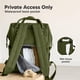 thumbnail image 5 of KeaBabies Mochila para pañales para bebé, bolsa de bebé para niños, niñas, mochila impermeable multifunción para bebé, bolsas de pañales grandes para bebé niña, bebé niño, bolsa de pañales de viaje co, 5 of 5
