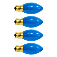Holiday Time Ceramic Replacement Bulb, Blue