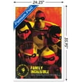thumbnail image 3 of Disney Pixar The Incredibles - Family Incredible Wall Poster, 22.375" x 34", Framed, 3 of 3