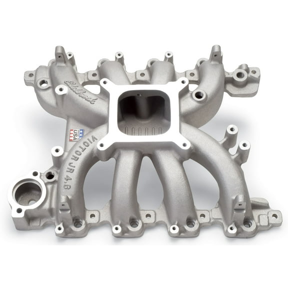 Edelbrock Victor Jr. Intake Manifold, Ford 4.6L SOHC, Racing Use Only, 3500-7500rpm