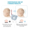 thumbnail image 3 of Cushion Head Flat Baby Memory Foam Rosa, 3 of 5