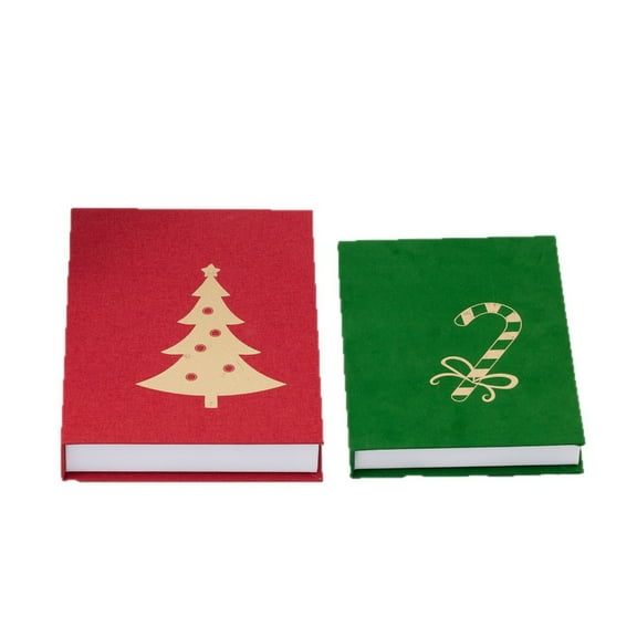 PatungKu Decorative Book Box Book Shape Trinket Storage Box Magnetic Christmas Gift Box