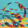 thumbnail image 3 of Electric Rail Car Toy Diy Assembled Anti-gravity Train Runway Roller Coaster Suit-Jinjin, 3 of 5