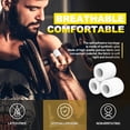 thumbnail image 4 of ZHUYING Self Adherent Bandages Wrap 12 Rolls, 2 Inches x 5 Yards, First Aid Tape, Elastic Self Adhesive Tape, Athletic, Sports wrap Tape, Bandage Wrap for Sports, Wrist - White, 4 of 6