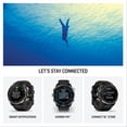 thumbnail image 3 of Garmin Descent™ Mk3i – 51 mm Silver and Black PVD Titanium with Black/Pebble Gray Silicone Band, 3 of 5