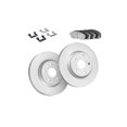 thumbnail image 2 of KarParts360 For Tesla X 2016 17 18 19 20 2021 Brake Set Front | 5 Stud/Lug Hole | 12.60 Inches Outside Diameter | 1.02 Inches Discard Thickness | 1.14 Inches Nominal Thickness, 2 of 4