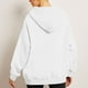 thumbnail image 3 of ¡Ahorra en liquidación! Sudadera deportiva Umfun para mujer, informal, de manga larga, con cremallera y bolsillo, color blanco, talla XL, 3 of 5