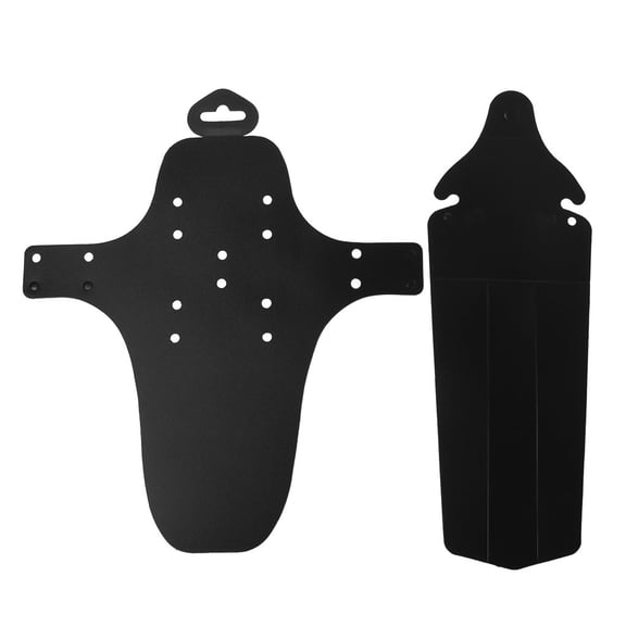 JUNTEX 2Pcs Bike Bicycle Front Rear Mudguard Fenders Road Cycling Mountain MTB