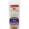 JW Manufacturing Cushion Head Cotton Mop Replacement Head, 1 head