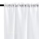 thumbnail image 3 of Juego de cortinas de cocina Jinchan de lino, 3 piezas, blanco, 90x60 cm, 3 of 8