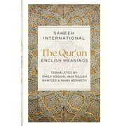 The Qur'an - English Meanings -- Saheeh International