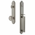 thumbnail image 3 of Grandeur Arc D Grip Single Cylinder Handleset with Soleil Knob, 3 of 5