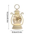 thumbnail image 7 of Christmas Decorations Glow, Christmas Vintage Decorative Lanterns with LED String Light, Small Flashing LED Tabletop & Hanging Decor for Trees, Home, Dining Table Props Christmas Gifts, 7 of 7