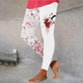 thumbnail image 4 of Oksale Plus Size Leggings for Women Cute Pumpkin Graphic Yoga Pants Halloween Leggings Tummy Control Slim Fit Yoga Leggings Soft Comfy Athletic Tights Multicolor XXL, 4 of 6