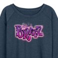 thumbnail image 3 of Bratz - Original Graffiti Logo - Women's Lightweight French Terry Long Sleeve Shirt, 3 of 5