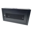 thumbnail image 1 of Cnaweb 6U 19"" Slim Soho Wall Mount Rack Cabinet Enclosure 6"" Depth - Black, 1 of 5