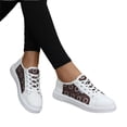 thumbnail image 7 of CHWshoes Women's Mesh Lace Floral Lace Up Fashion Sneakers Hollow Out Breathable Low-Top Shoes, Suitable for Sports, Daily Walks Outdoor Dressy Casual Footwear Coffee Size 39, 7 of 7