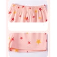 thumbnail image 4 of Bellafa Toddler Girls Clothes Kids Summer 2 Piece Outfits Short Sleeve Cute Cat Tops Shirt and Shorts Set 2-7 Years, 4 of 7