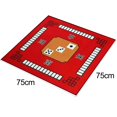 thumbnail image 6 of sunsanly Mahjong Mat Thicken Mute 3D Effect Strong Water Absorption Exquisite Embroidery Non-slip Square Mahjong Cloth Poker Table Pad Home Use, 6 of 8